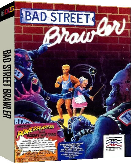 Bad Street Brawler — box-3D (US)