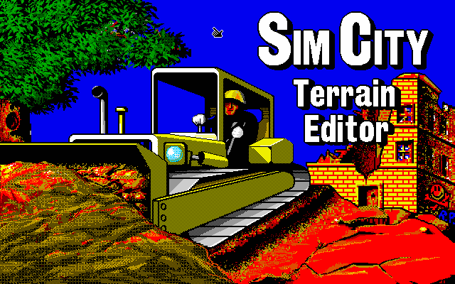 SimCity - Terrain Editor — sstitle (JP)