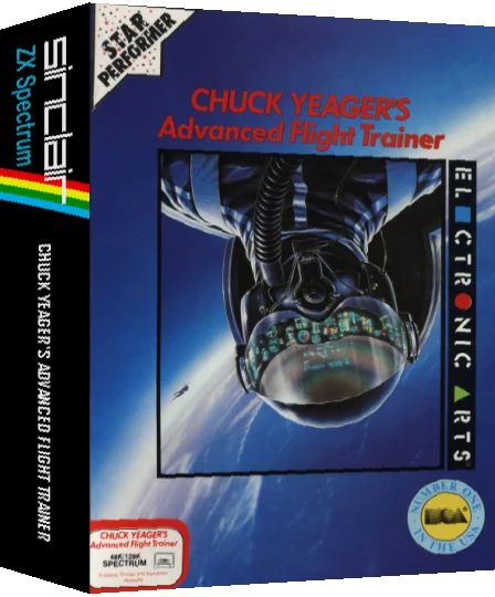 Chuck Yeager's Advanced Flight Trainer — box-3D (EU)