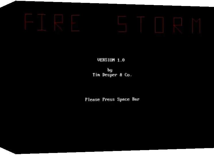Fire Storm — box-3D (WOR)