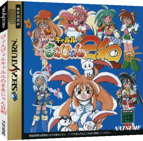 Pyon Pyon Kyaruru no Mahjong Hiyori — box-3D (JP)