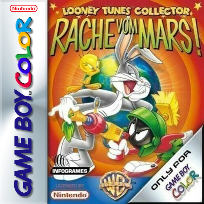 Looney Tunes - Marvin Strikes Back! — box-2D (DE)