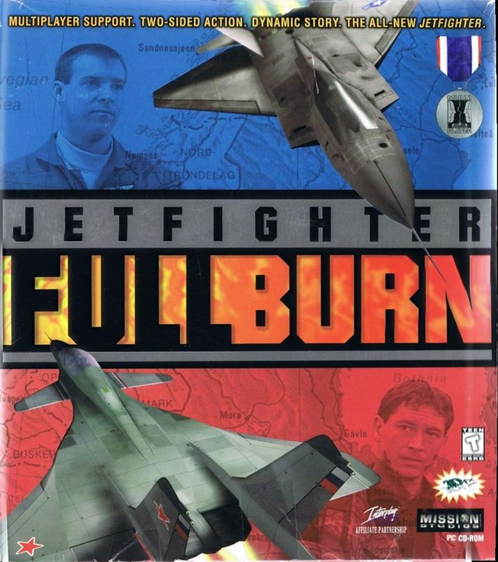 Jetfighter - Full Burn box art