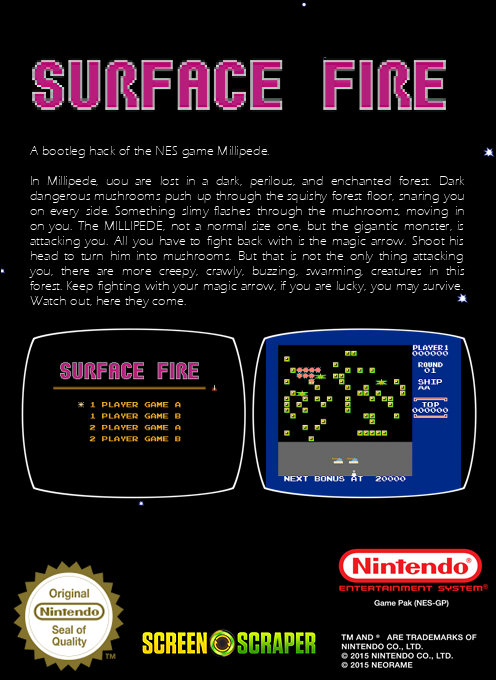 Surface Fire — box-2D-back (SS)