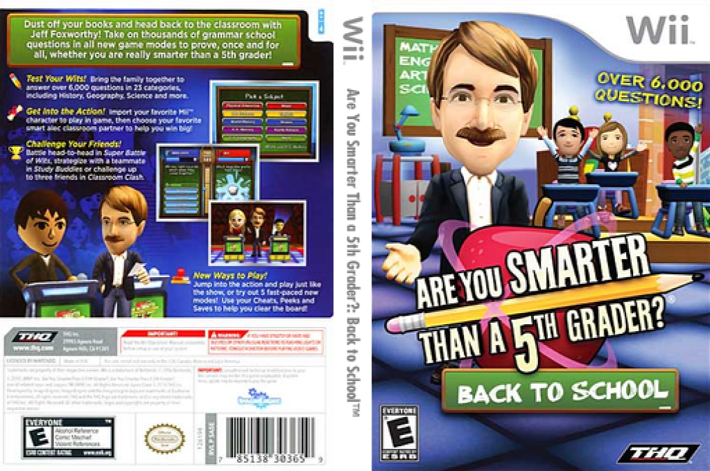 Are You Smarter than a 5th Grader Back to School — box-texture (US)