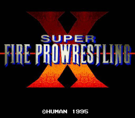 Super Fire Pro Wrestling X — sstitle (JP)
