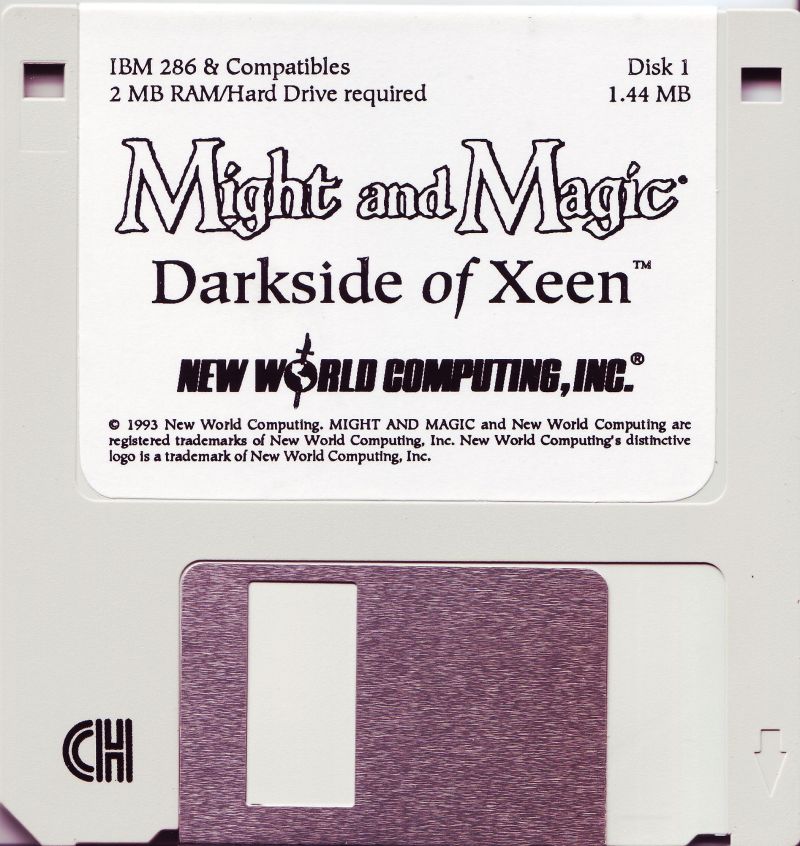 Might and Magic V: Darkside of Xeen — support-2D (UK)