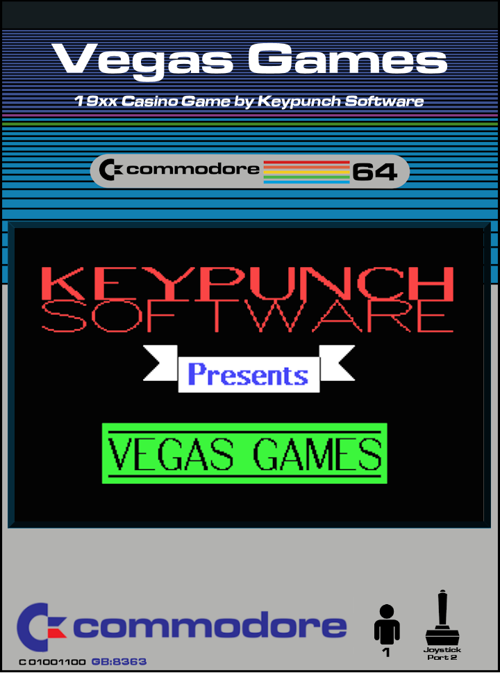 Vegas Games box art