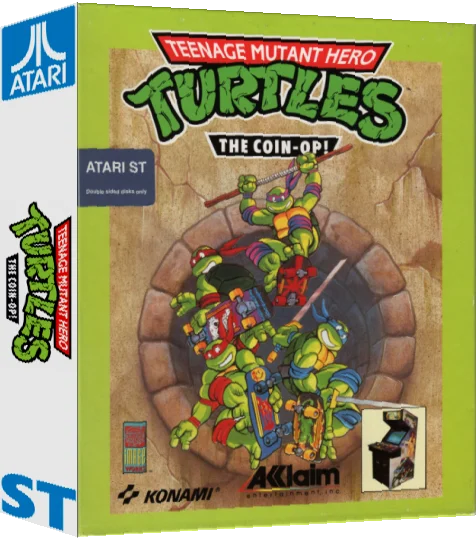 Teenage Mutant Hero Turtles - The Coin-Op! — box-3D (EU)