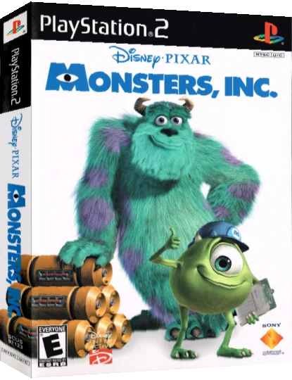 Disney-Pixar Monsters, Inc. - Skraemmeoen — box-3D (US)