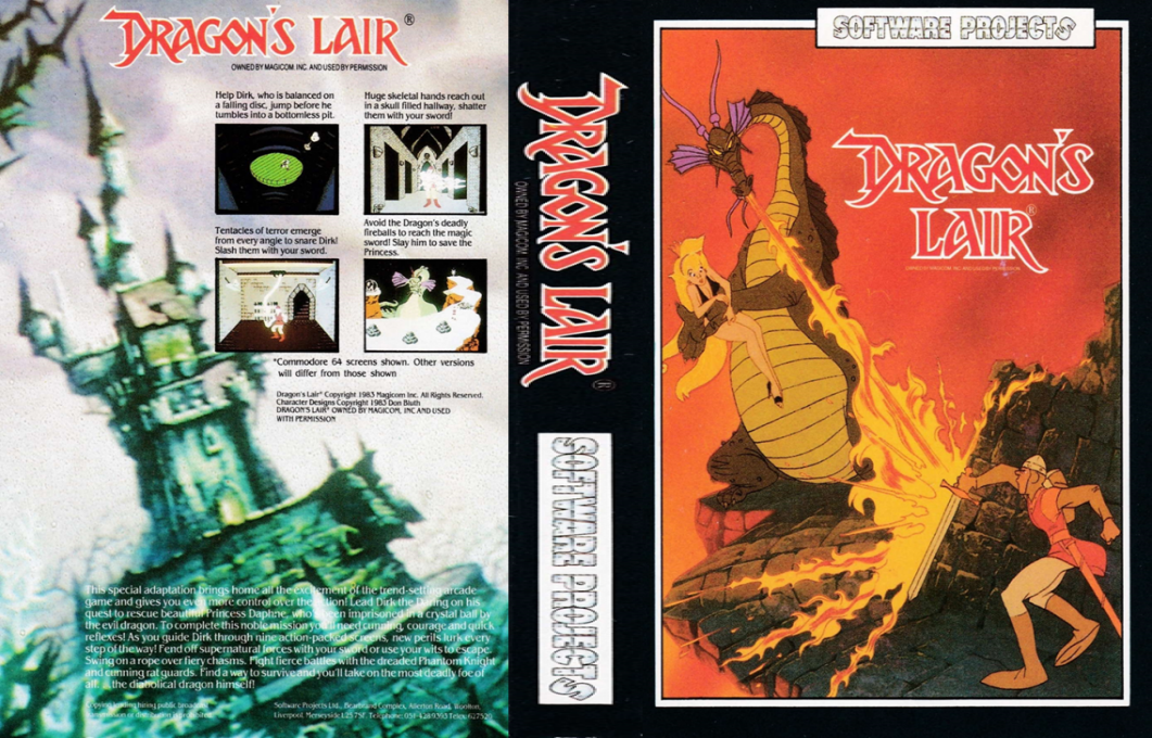 Dragon's Lair — box-texture (EU)
