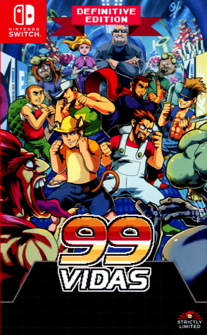 99Vidas - Definitive Edition — box-2D (EU)