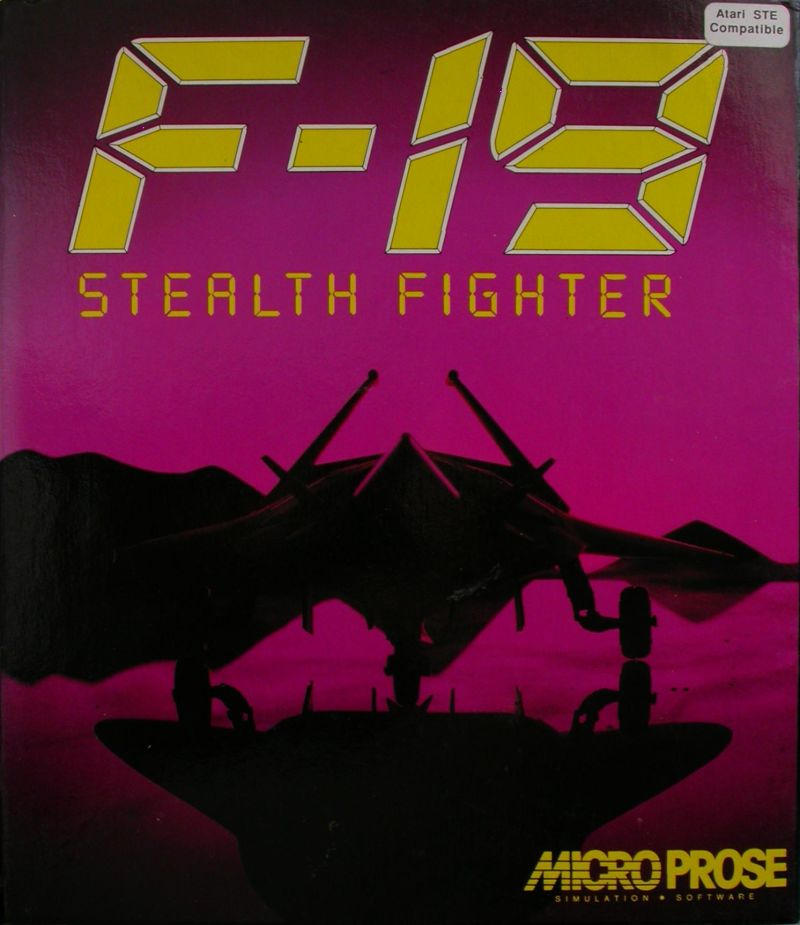 F-19 Stealth Fighter box art