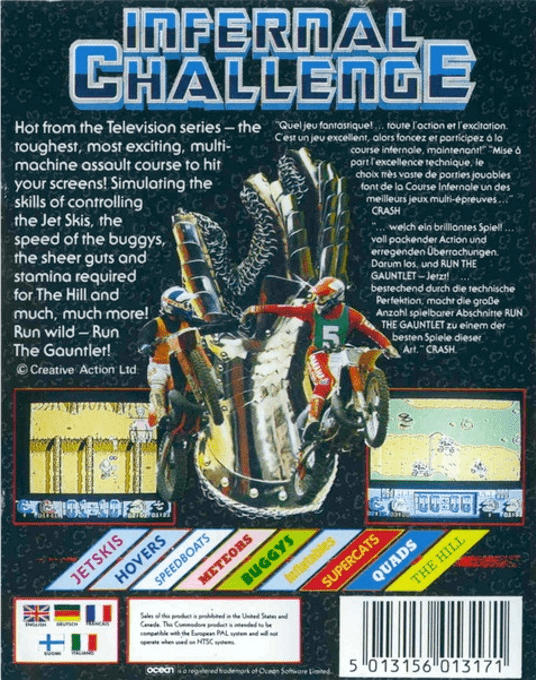 Run The Gauntlet — box-2D-back (EU)