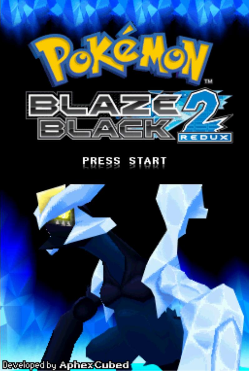 Pokemon Blaze Black 2 Redux — sstitle (US)
