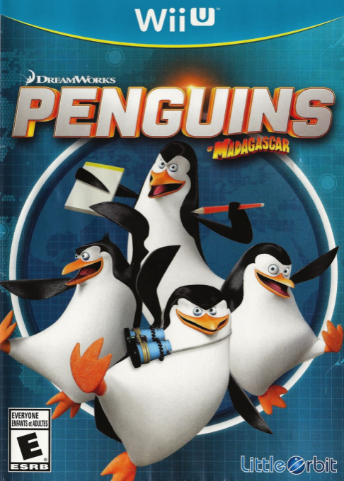 DreamWorks Penguins of Madagascar box art