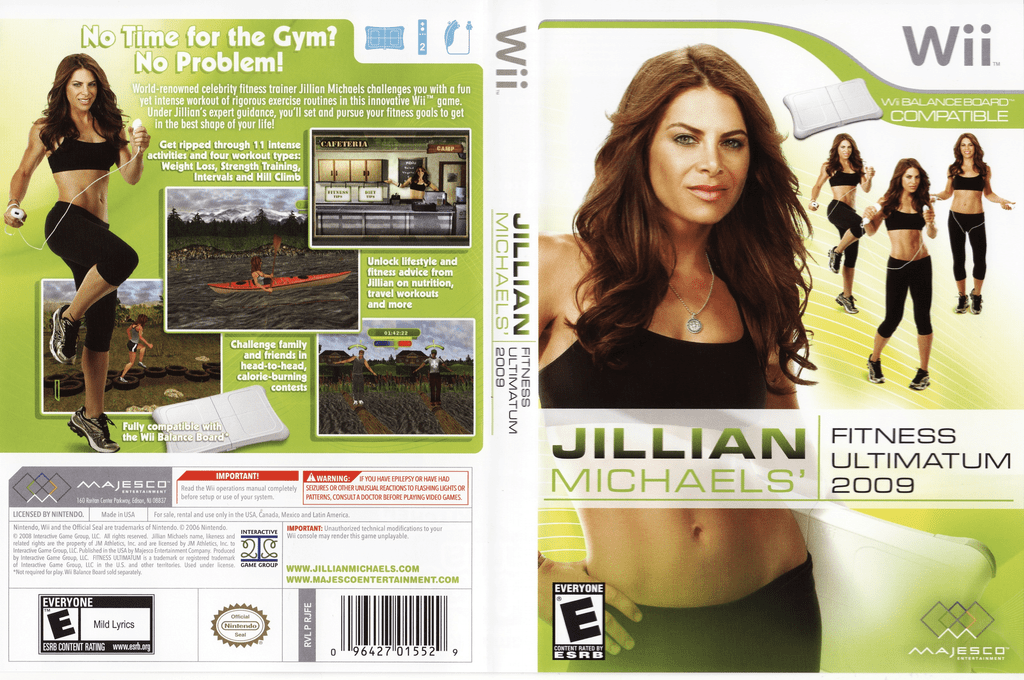 Jillian Michaels Fitness Ultimatum — box-texture (US)