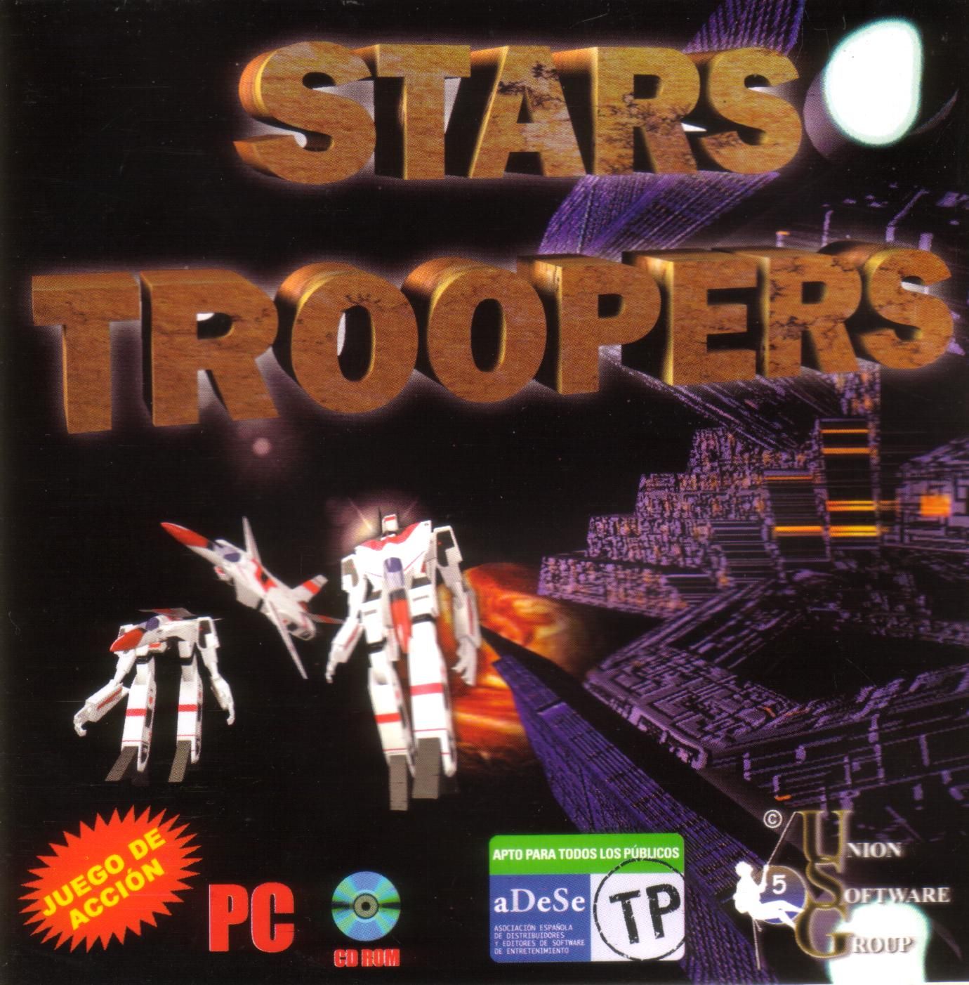 Stars Troopers box art