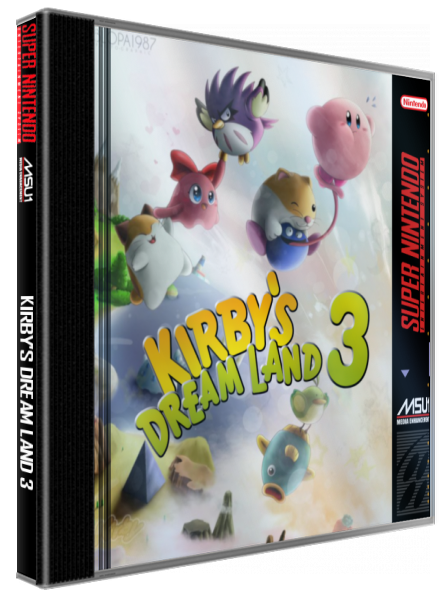Kirby's Dream Land 3 — box-3D (US)