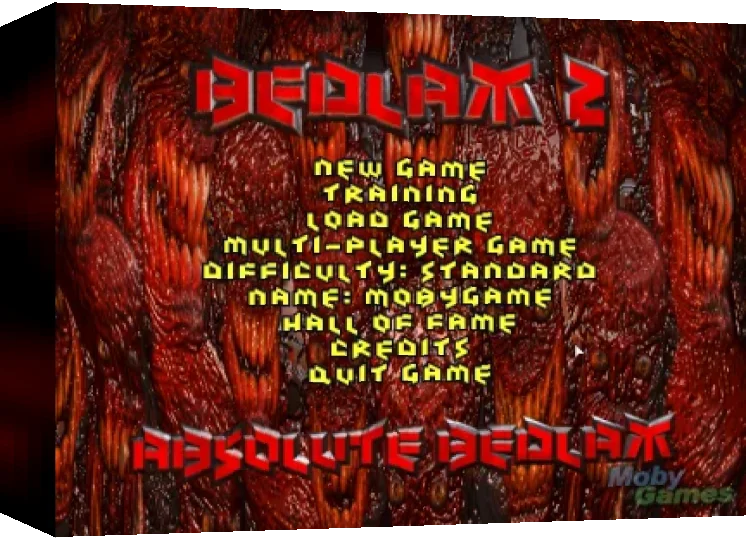 Bedlam II : Absolute Bedlam — box-3D (WOR)