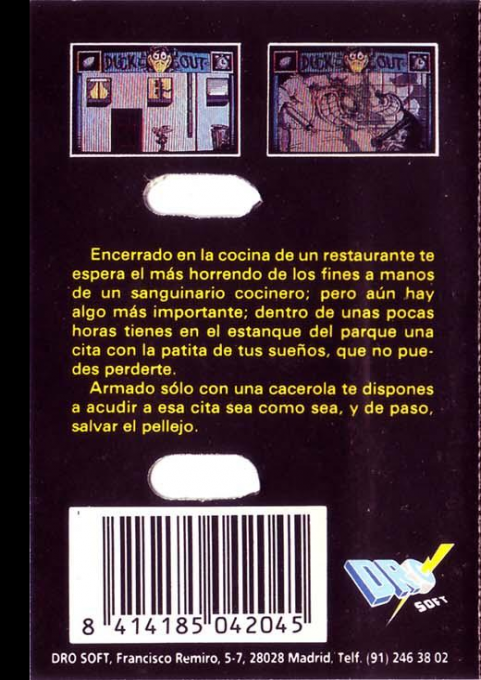 Duck Out — box-2D-back (EU)