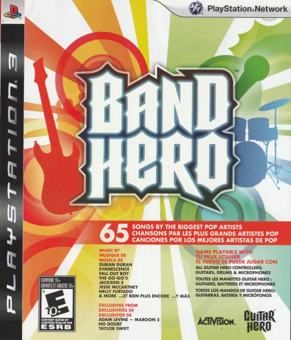 Band Hero — box-2D (CA)