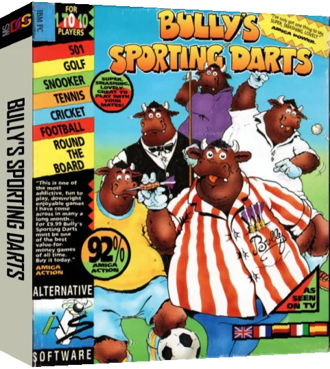 Bully's Sporting Darts — box-3D (EU)