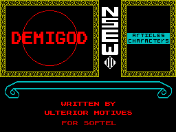 Demi-God — sstitle (WOR)