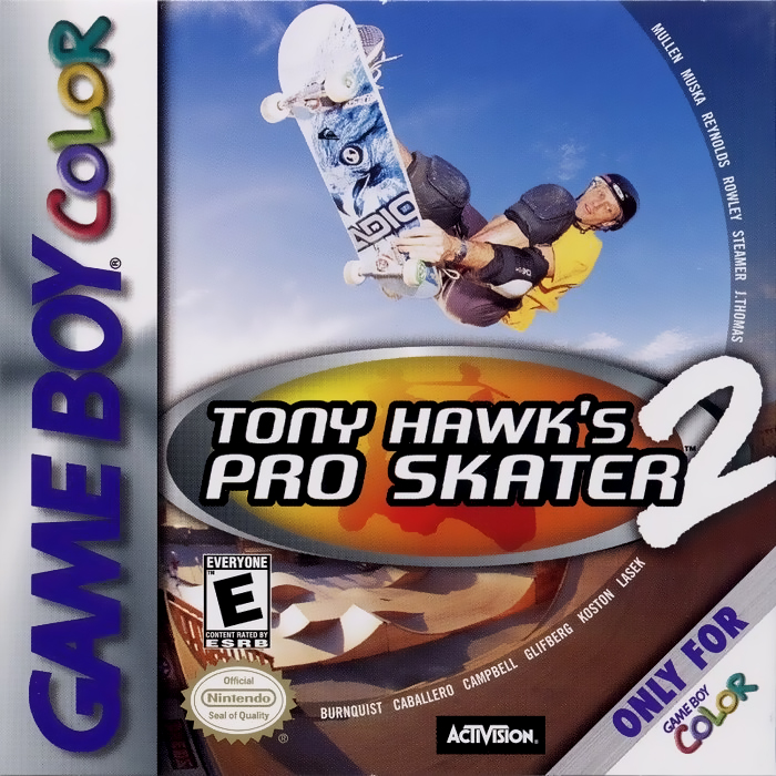 Tony Hawk's Pro Skater 2 box art