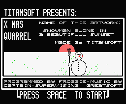 X Mas Quarrel — sstitle (EU)