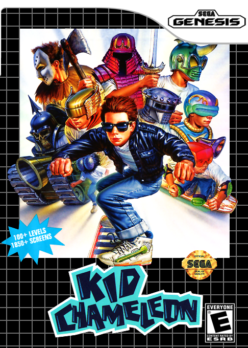 Kid Chameleon box art