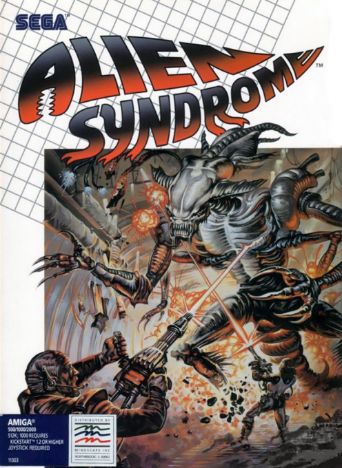 Alien Syndrome box art