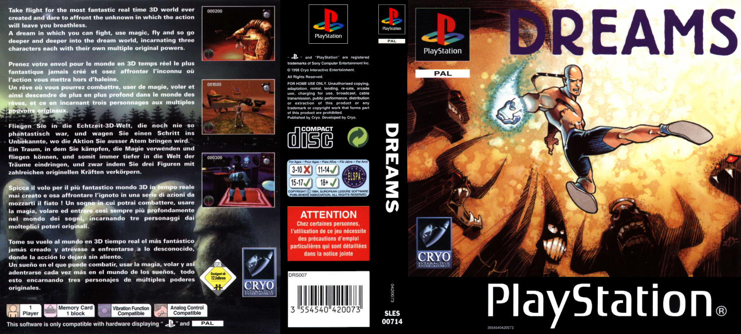 Dreams — box-texture (EU)