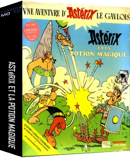 Astérix Et La Potion Magique — box-3D (WOR)