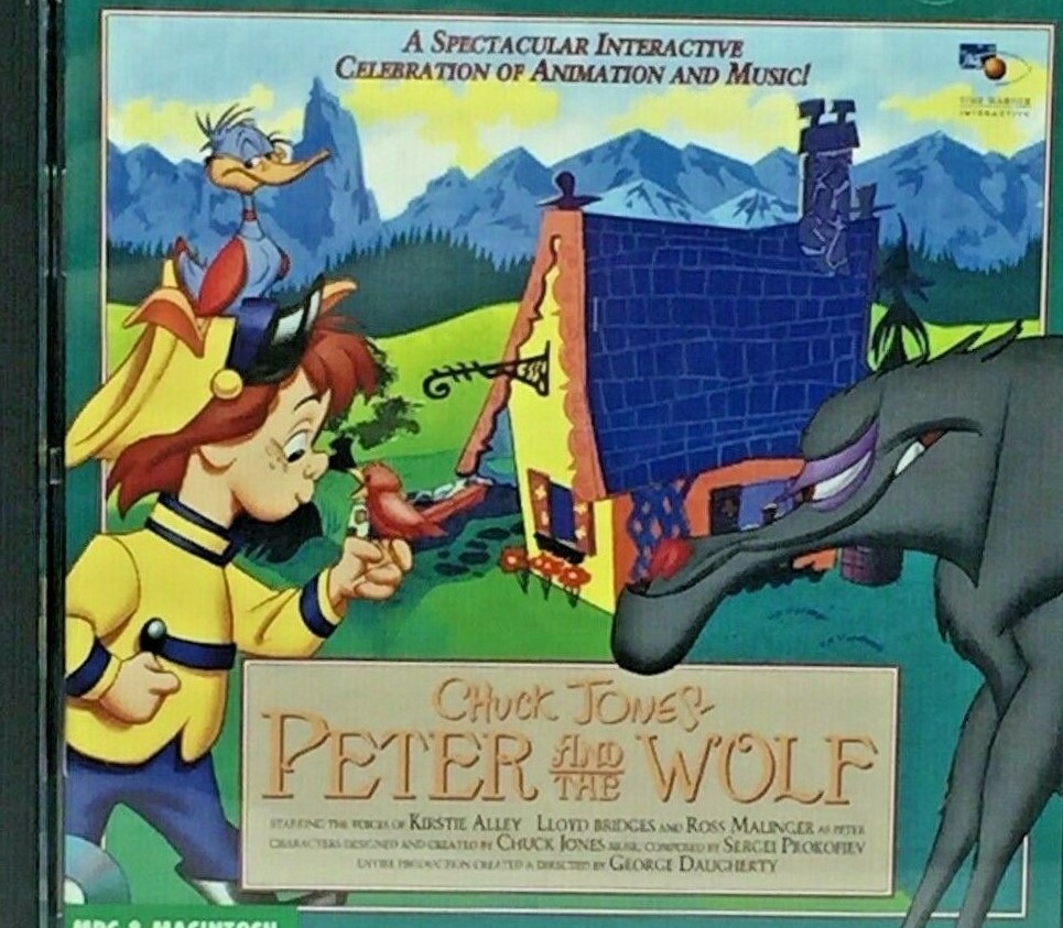 Chuck Jones: Peter and the Wolf box art
