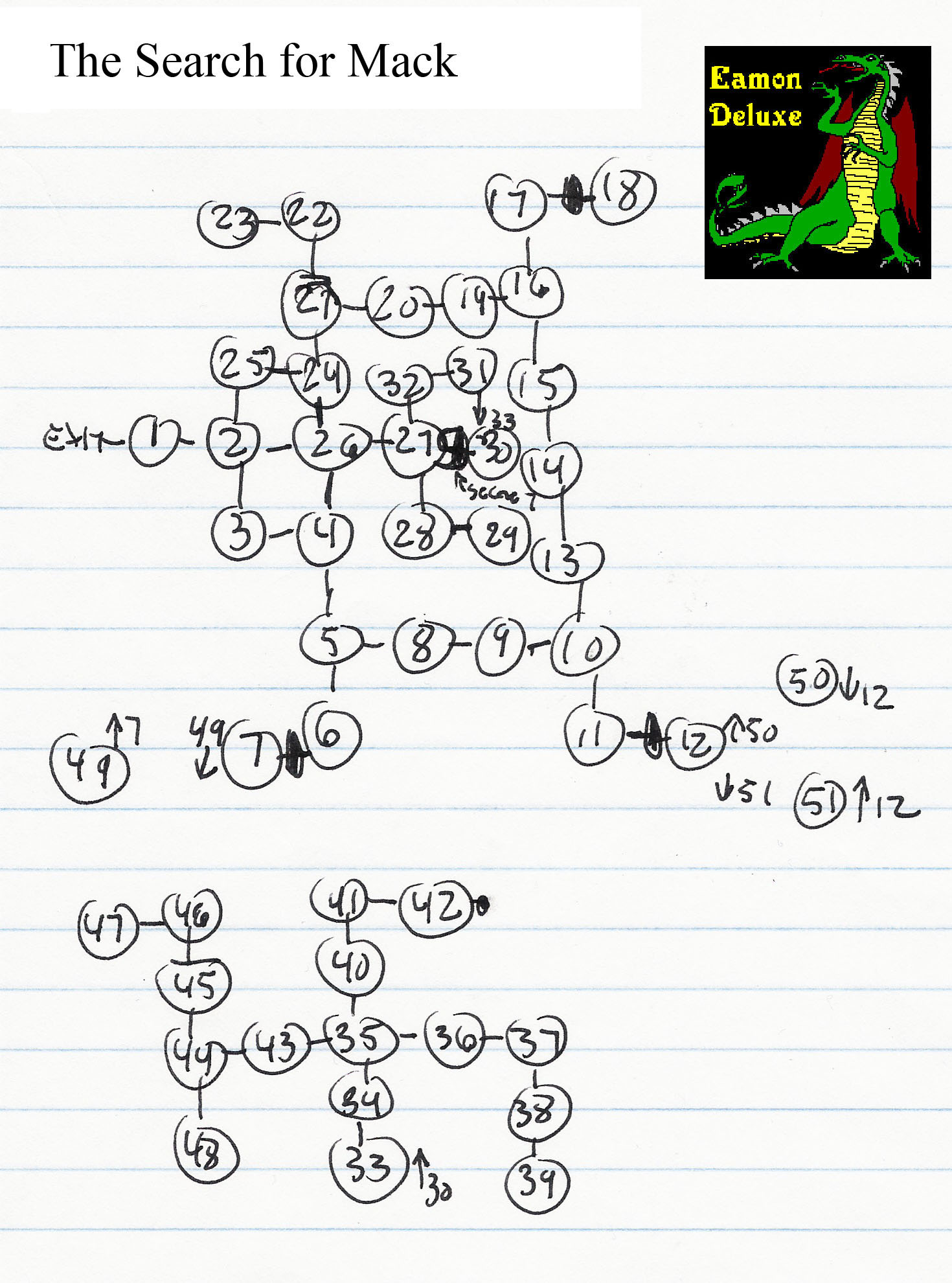 Eamon 236 - Search for Mack — maps