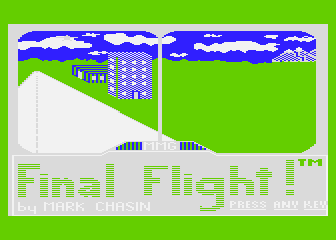 Final Flight! — sstitle (WOR)