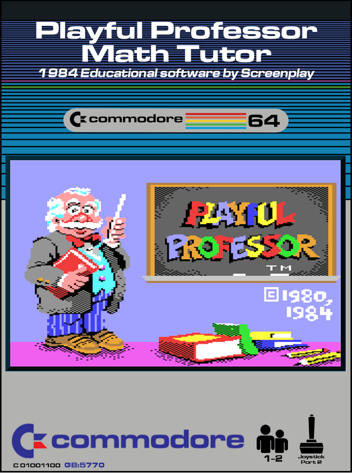 Playful Professor : Math Tutor box art