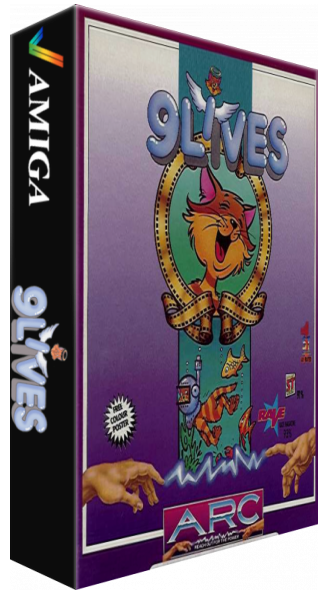 9 Lives — box-3D (EU)