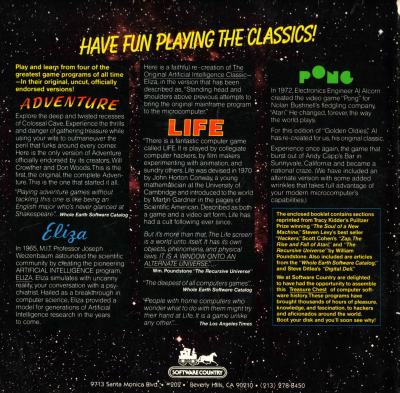 Golden Oldies - Volume 1 — box-2D-back (WOR)