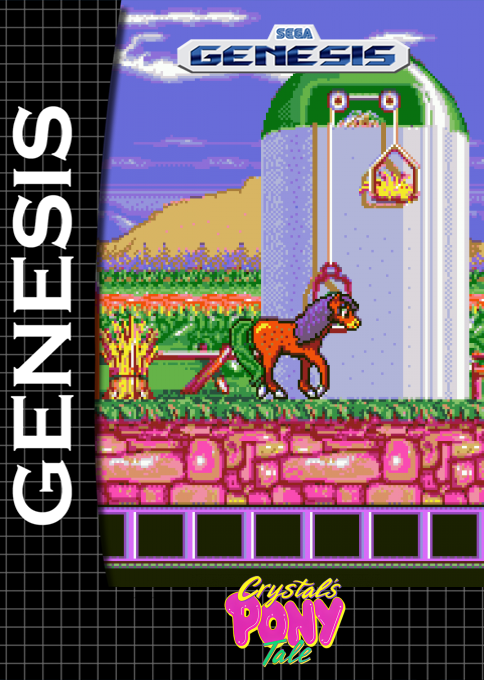 Crystal's Pony Tale — box-2D (SS)