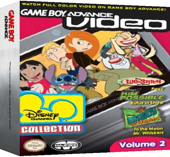 Game Boy Advance Video - Disney Channel Collection - Volume 2 — box-3D (US)