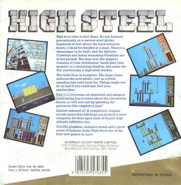 High Steel — box-2D-back (EU)
