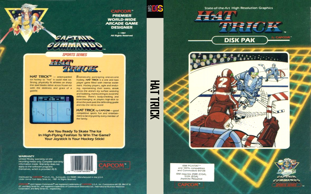 Hat Trick — box-texture (US)