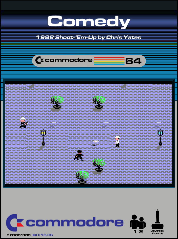 Comedy box art