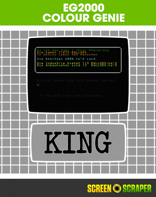 King box art