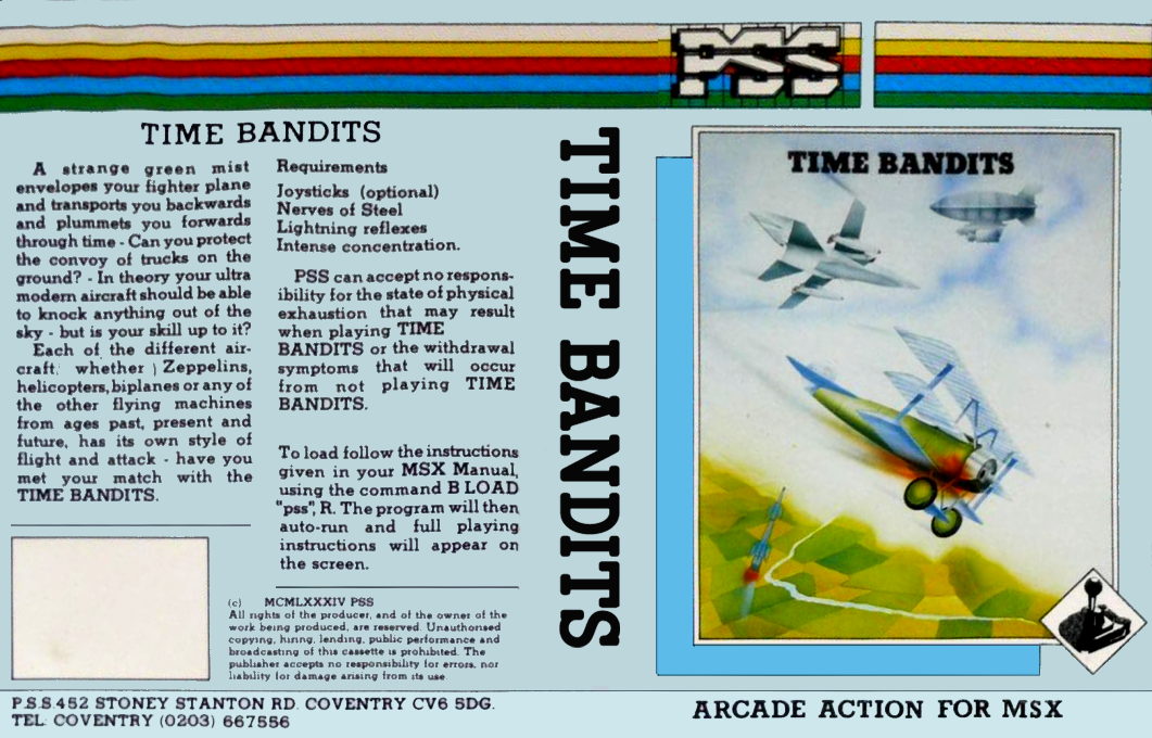 Time Bandits — box-texture (EU)