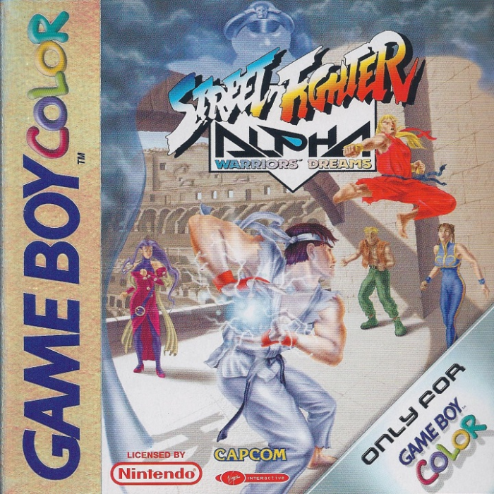 Street Fighter Alpha : Warriors' Dreams — box-2D (EU)