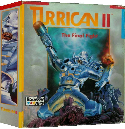Turrican II - The Final Fight — box-3D (EU)