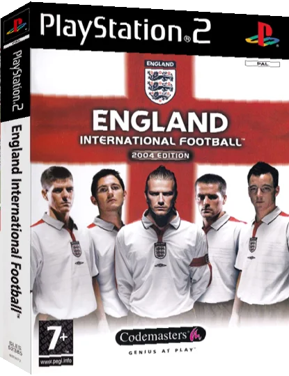 England International Football - 2004 Edition — box-3D (EU)